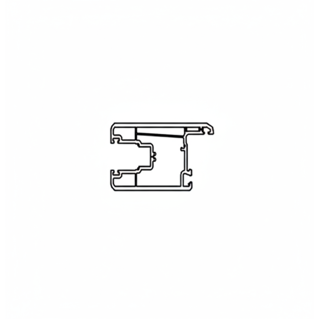 Double Glass Glazing Bead