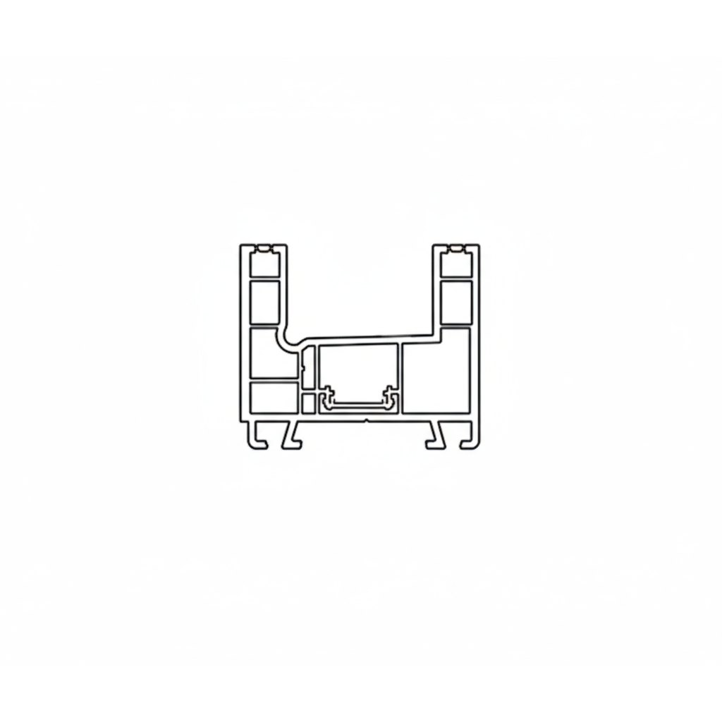 60mm Mullion / Transom Profile